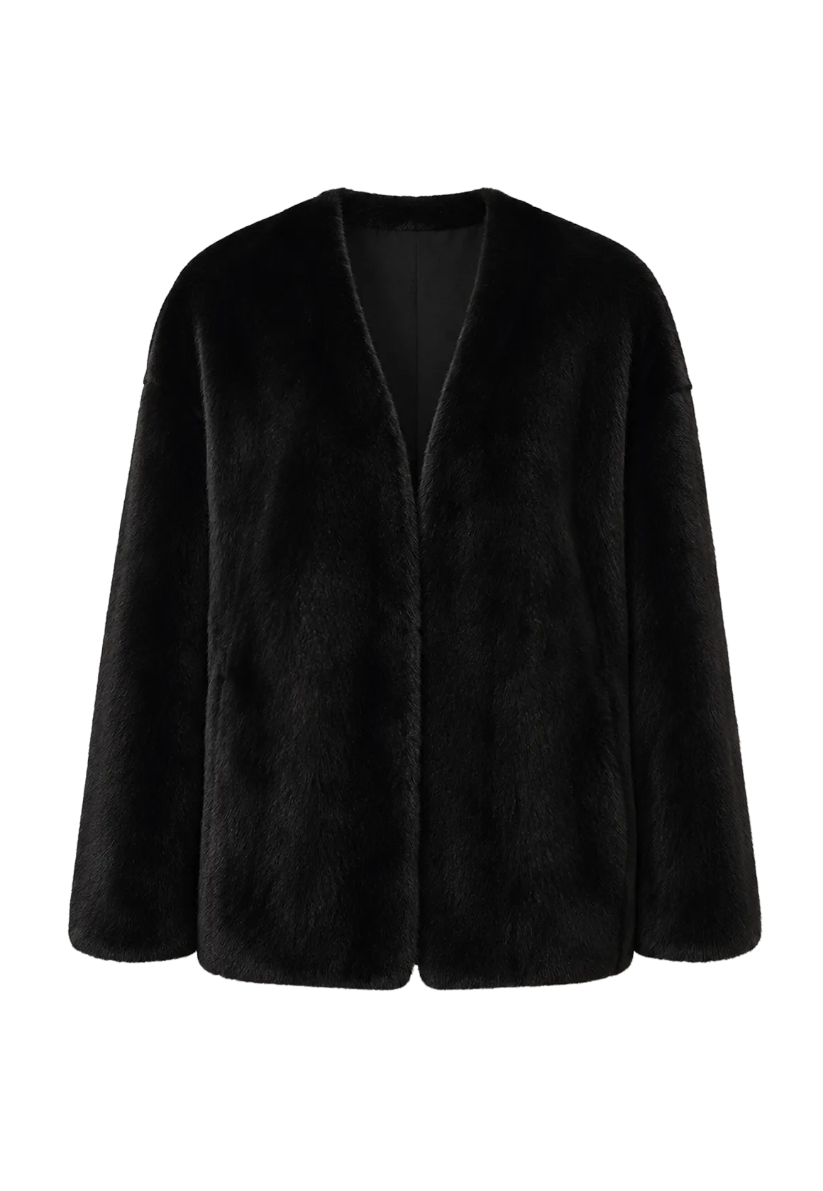 Swiss Snow Mink Velvet Fur Coat