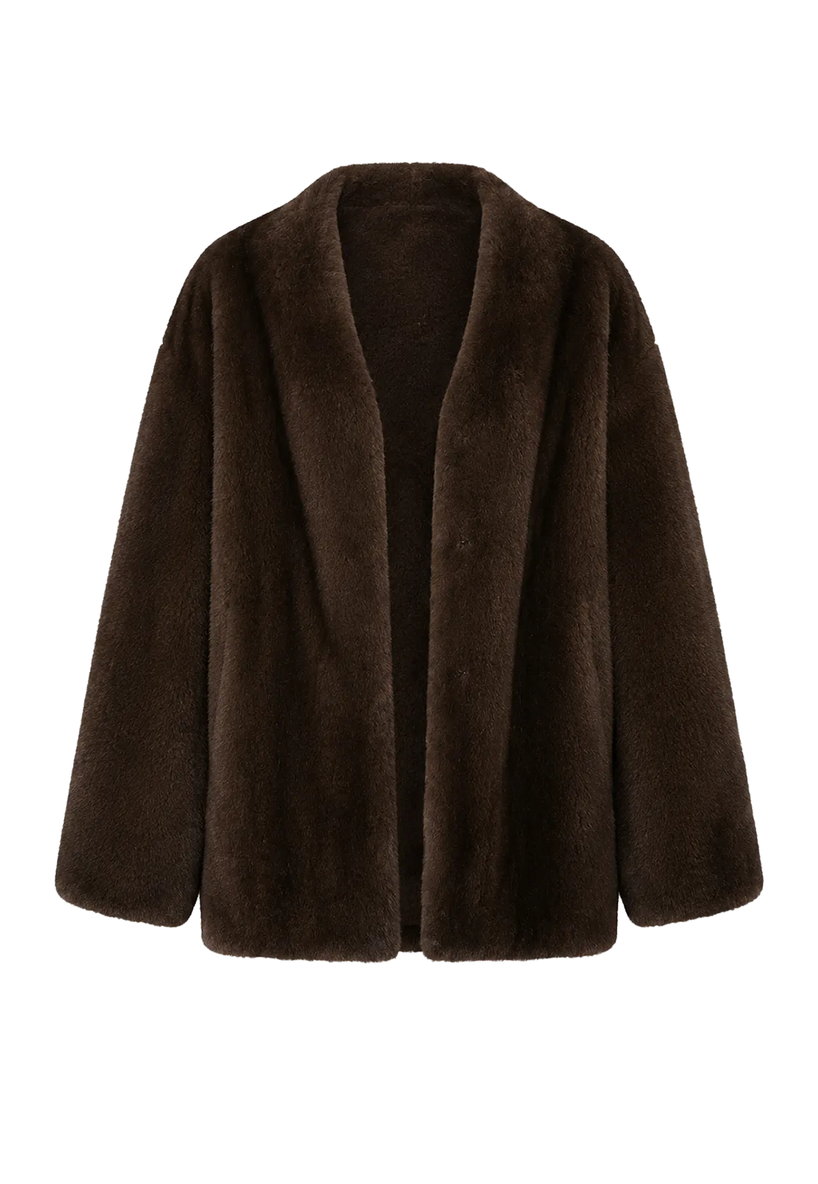 Swiss Snow Mink Velvet Fur Coat