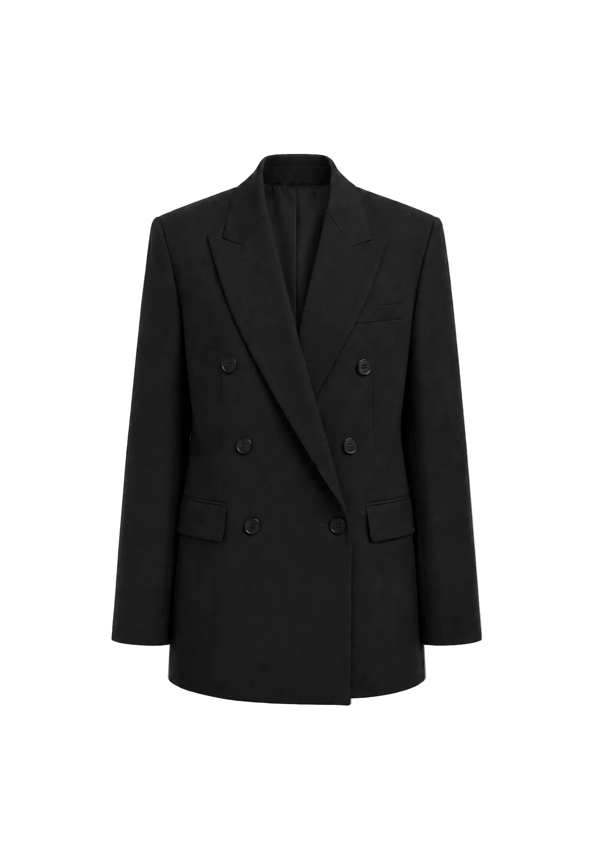 Blazer croisé en laine pour femme THE ARTM - Veste de smoking à revers en pointe