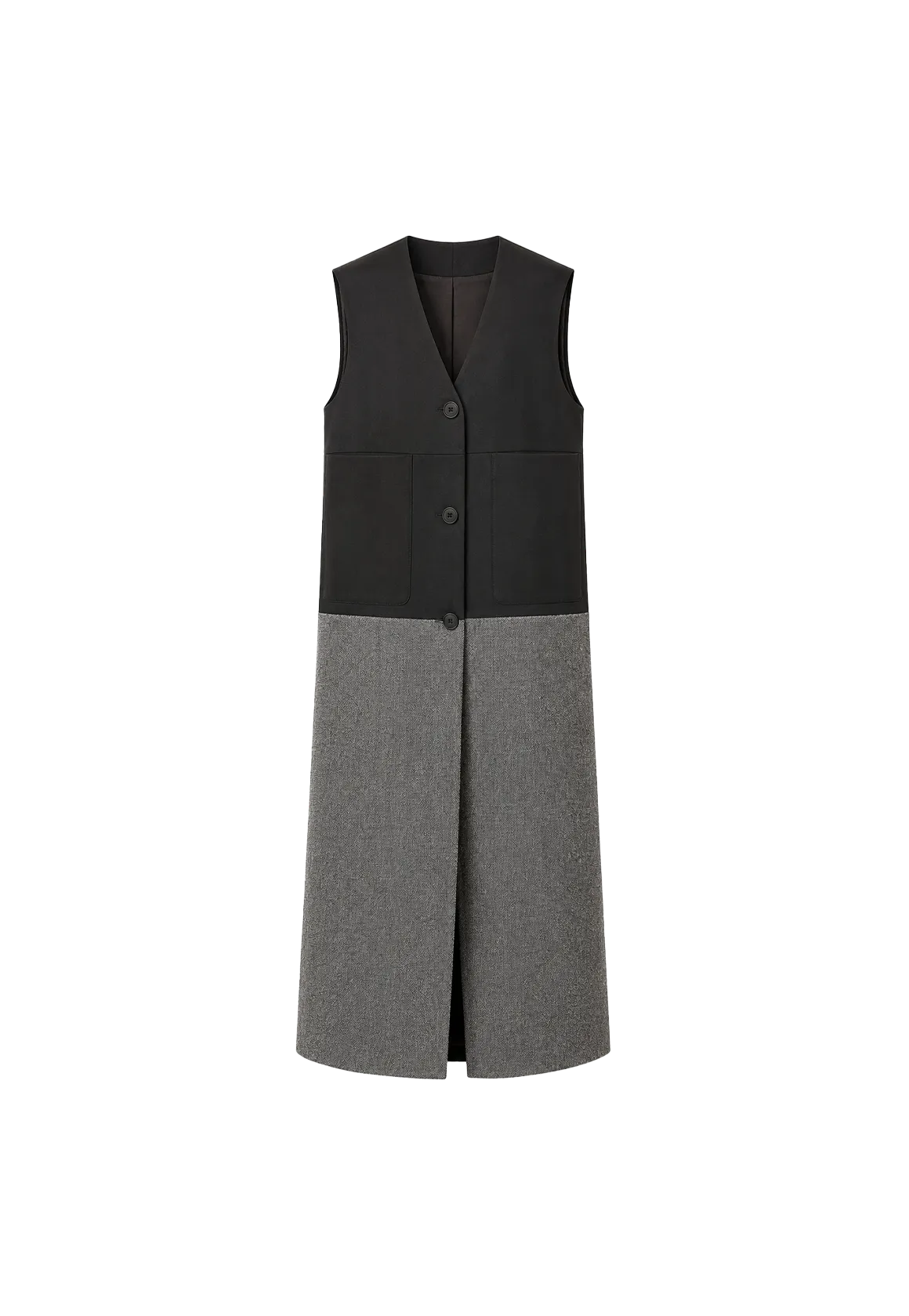 THE ARTM Women's Oversized Blazer Suit Set - Wide Shoulder Wool Jacket with Vest