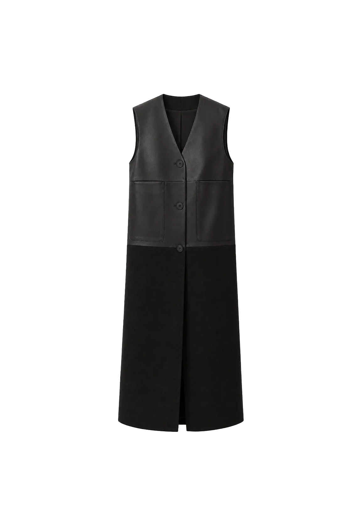 THE ARTM Women's Oversized Blazer Suit Set - Wide Shoulder Wool Jacket with Vest