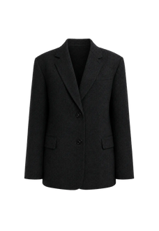 THE ARTM Women's Wool Suit Set - Fitted Blazer & A-Line Skirt