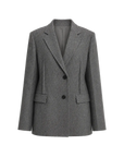 THE ARTM Women's Wool Suit Set - Fitted Blazer & A-Line Skirt