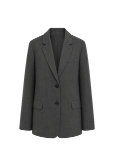 THE ARTM Wool & Silk Blend Oversized Suit Set - Wrinkle-Resistant Blazer & Trousers