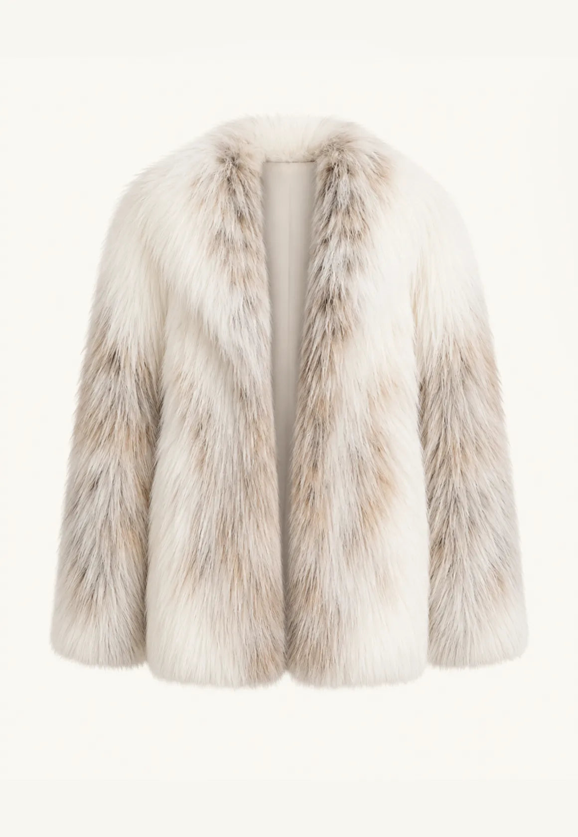Yukino Dream Imported Colorful Fox Fur Coat from Finland