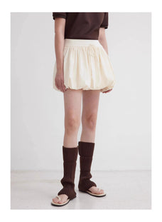 "Alice" low waist anti - exposure flower bud short skirt for women - variant_title