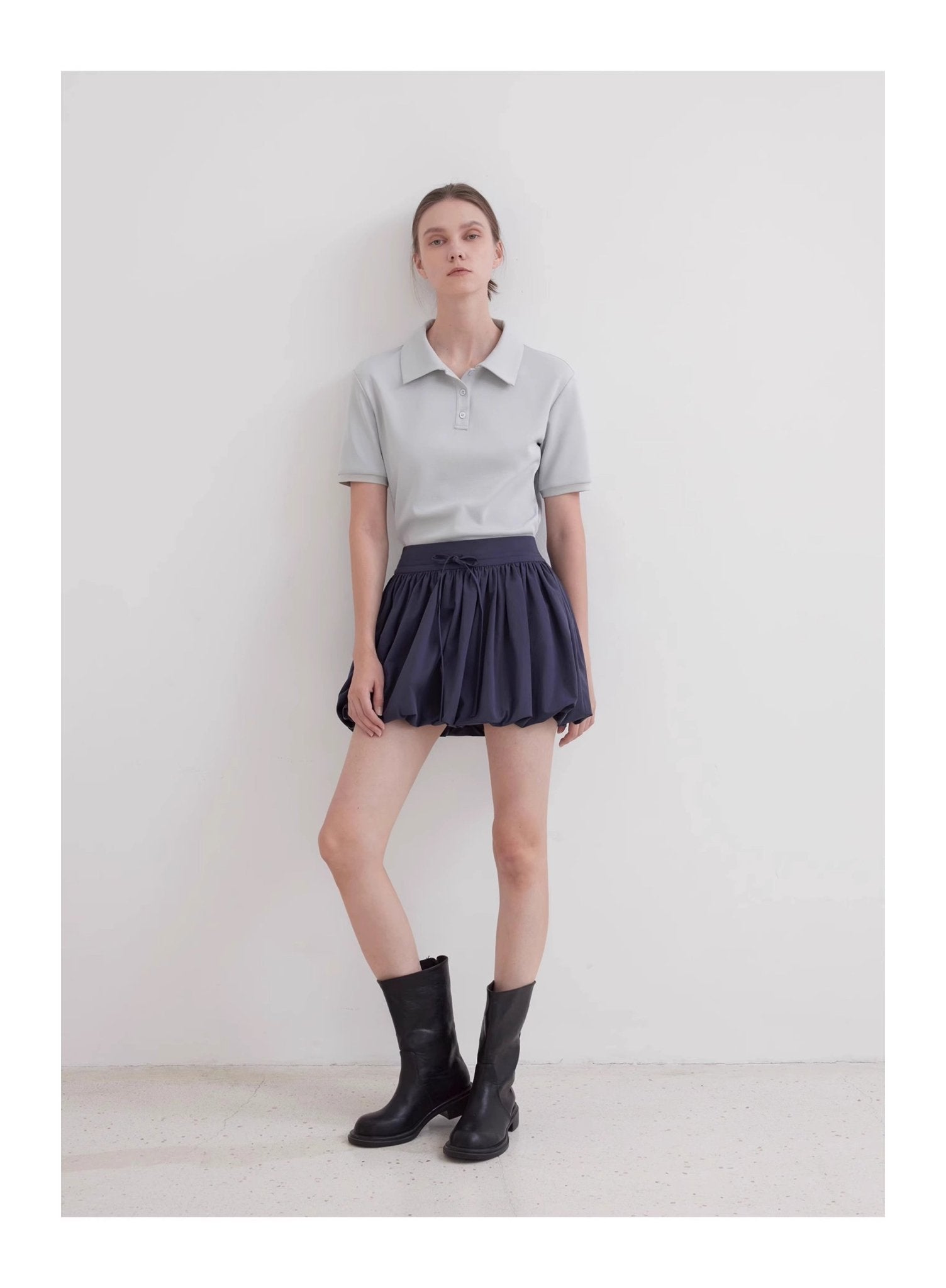 "Alice" low waist anti - exposure flower bud short skirt for women - variant_title