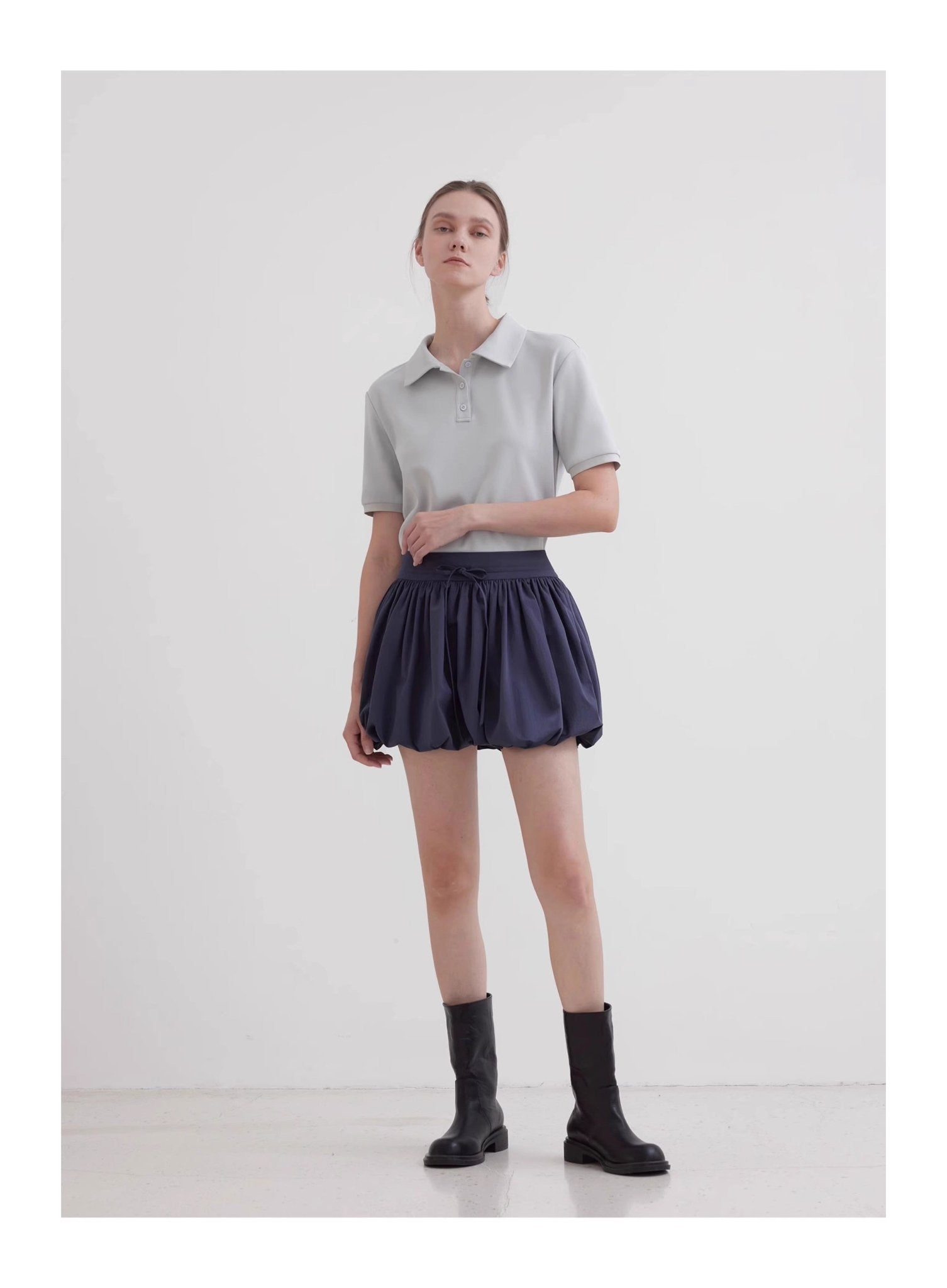 "Alice" low waist anti - exposure flower bud short skirt for women - variant_title