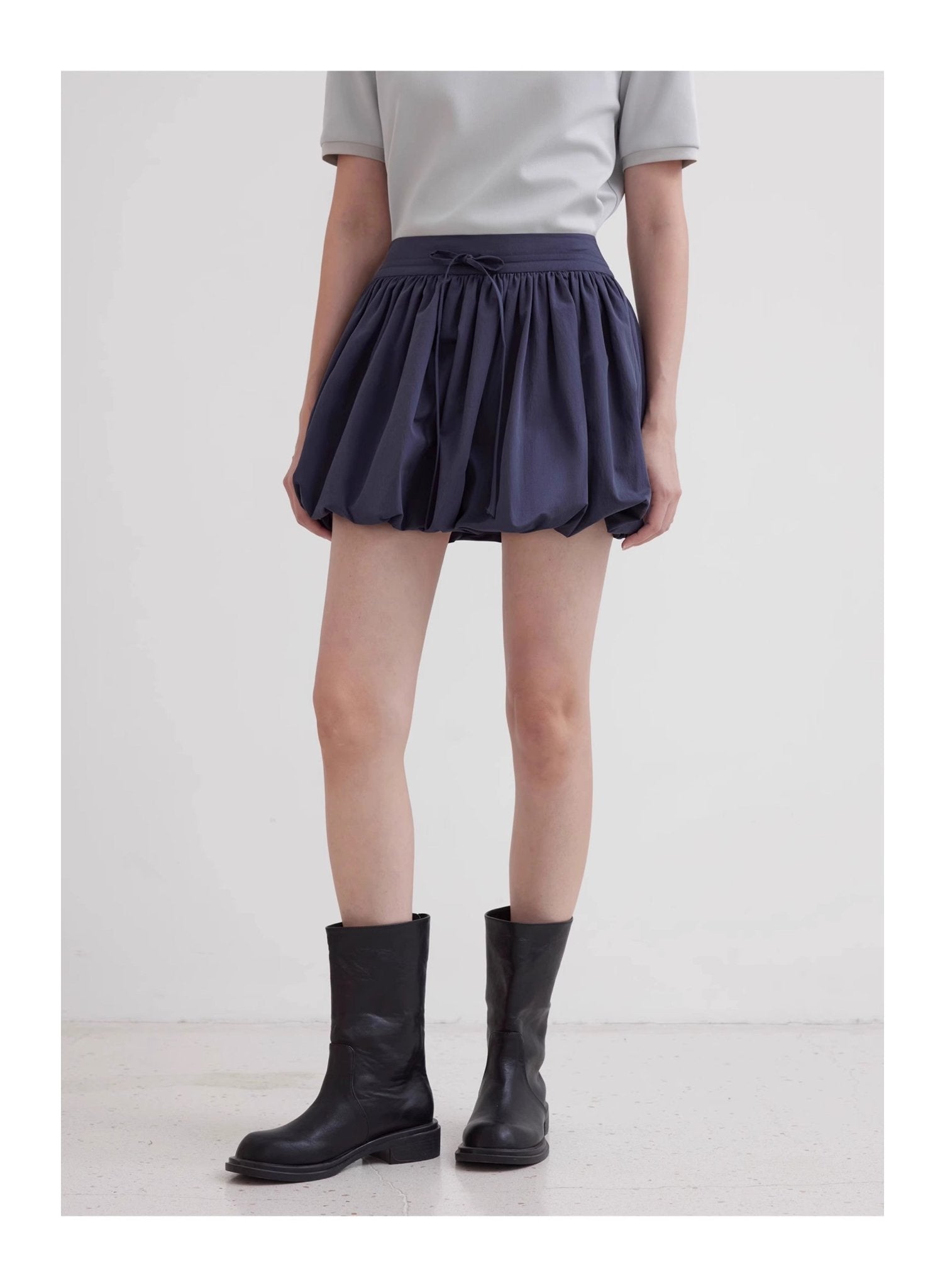 "Alice" low waist anti - exposure flower bud short skirt for women - variant_title