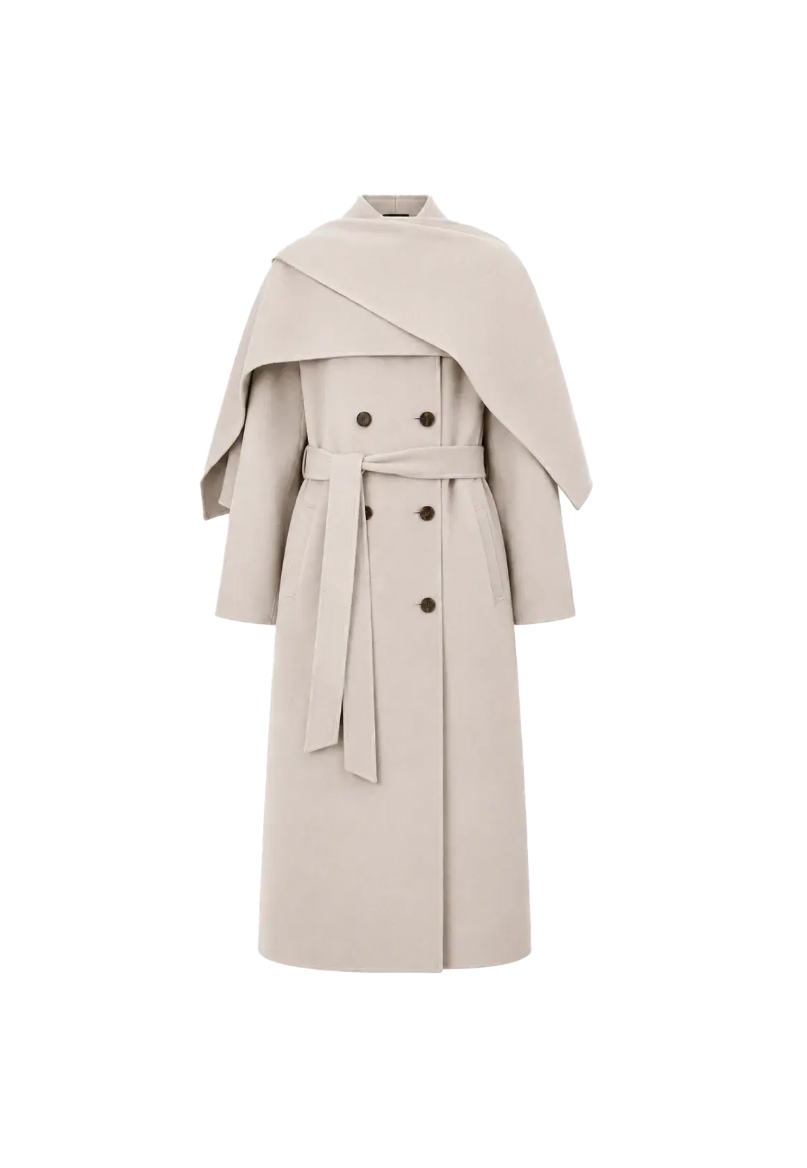 Assassin's Creed removable scarf-collar wool coat product image 05