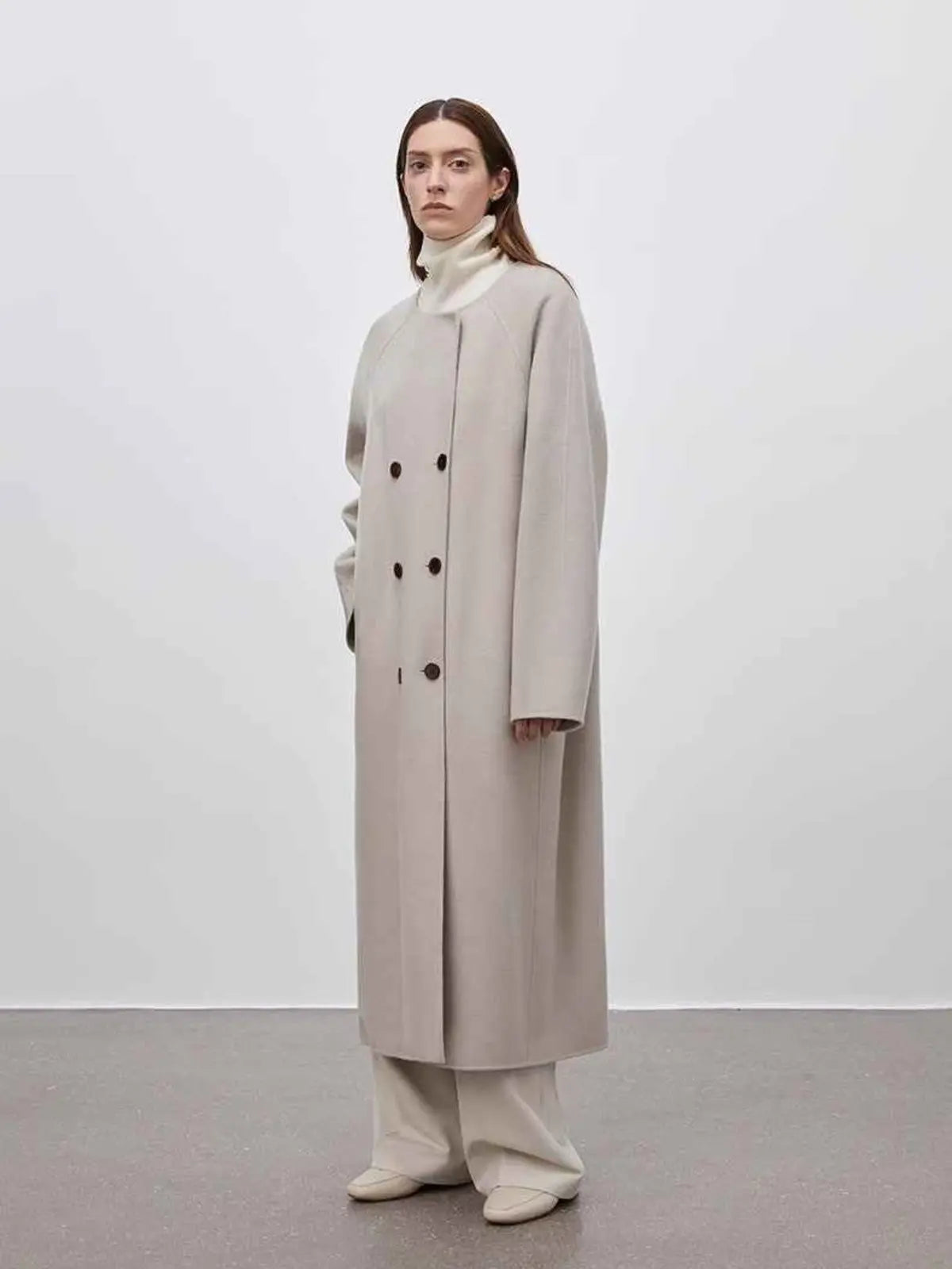 Assassin's Creed removable scarf-collar wool coat product image 07