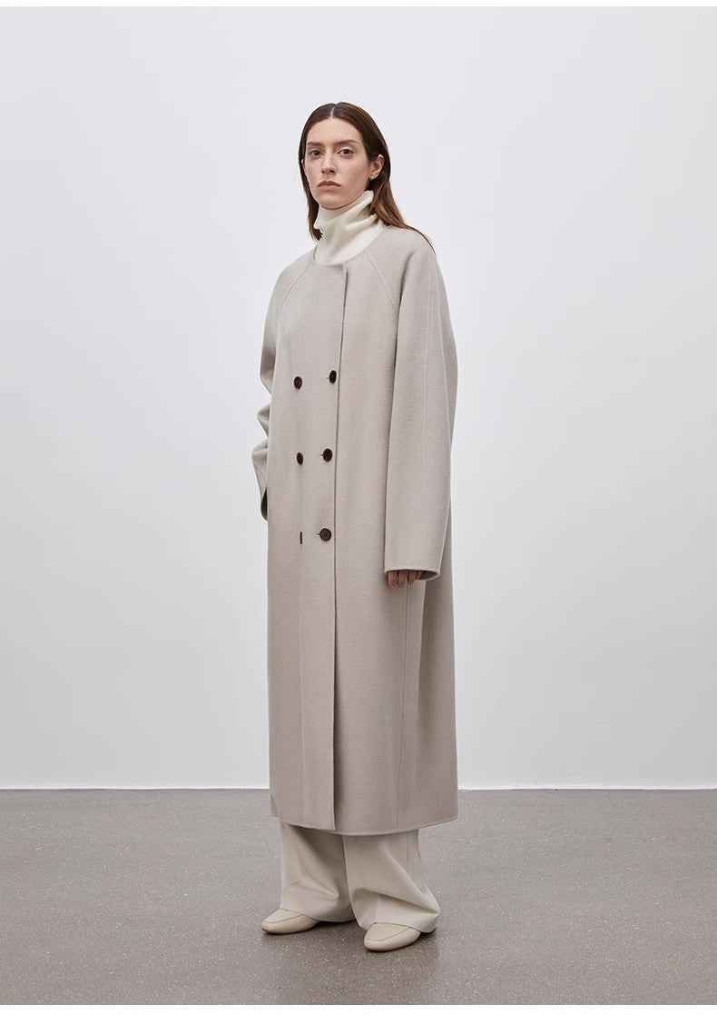 "Assassin's Creed" removable scarf collar, woolen coat for women, autumn and winter coat - variant_title