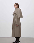 "Assassin's Creed" removable scarf collar, woolen coat for women, autumn and winter coat - variant_title