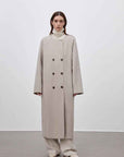 "Assassin's Creed" removable scarf collar, woolen coat for women, autumn and winter coat - variant_title