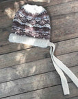 Autumn and winter jacquard knitted hat atmospheric woolen hat - variant_title