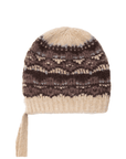 Autumn and winter jacquard knitted hat atmospheric woolen hat - variant_title