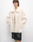 "Autumn Exclusive" Imported Tuscan sheepskin short lapel fur coat - variant_title