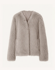 Babylon Phantom Nights pink Toscana shearling coat product image 09