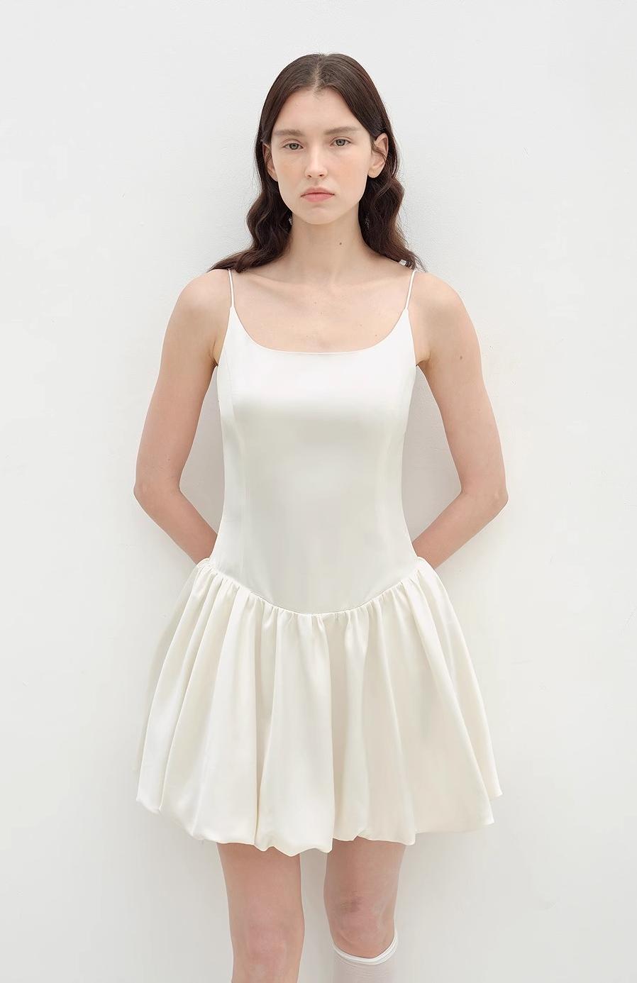 "Ballet" Acetate Satin Luxury Slip Dress - variant_title