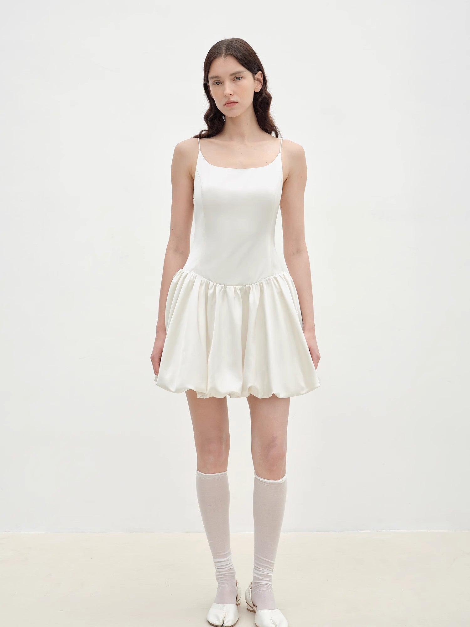 "Ballet" Acetate Satin Luxury Slip Dress - variant_title