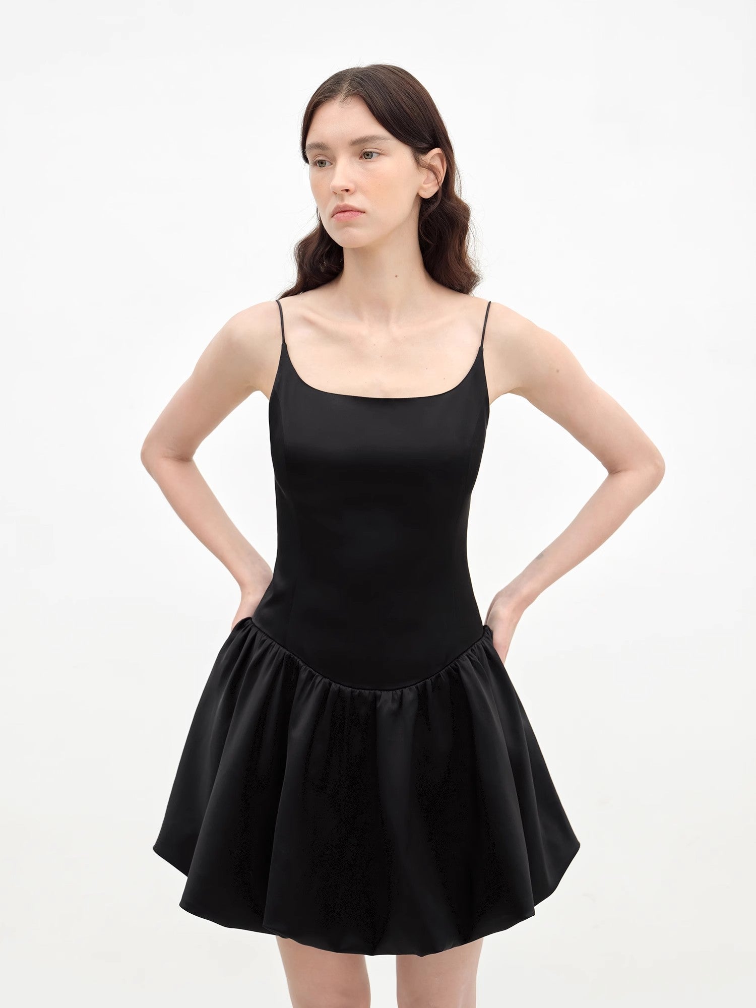 "Ballet" Acetate Satin Luxury Slip Dress - variant_title