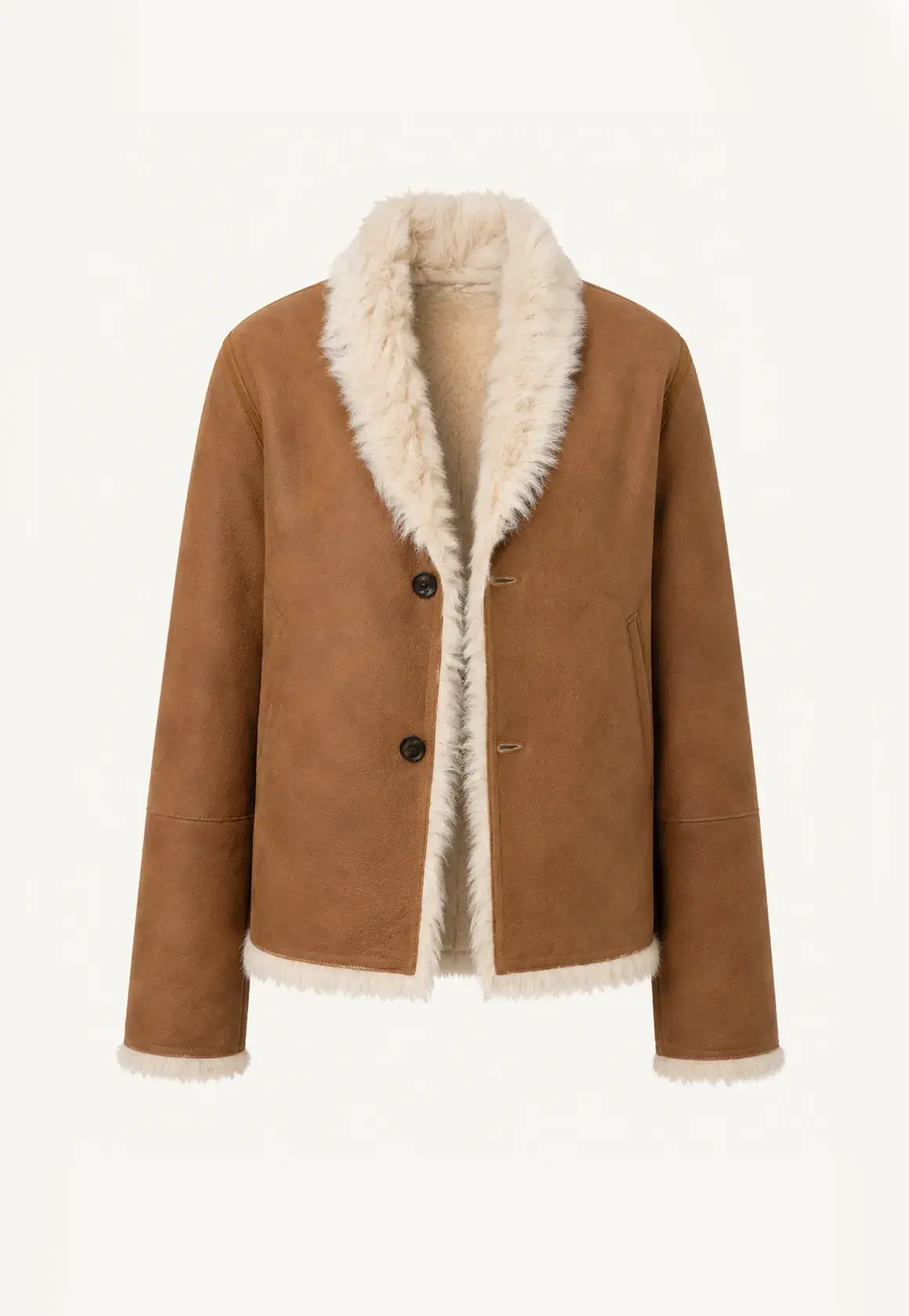 Beethoven's Night reversible Toscana shearling coat product image 03