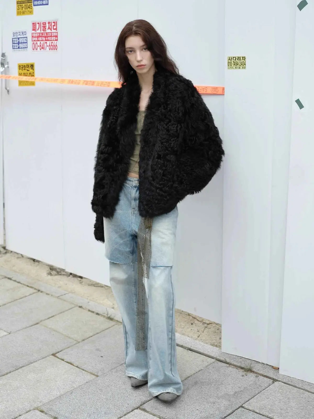 Beethoven's Night reversible Toscana shearling coat product image 07