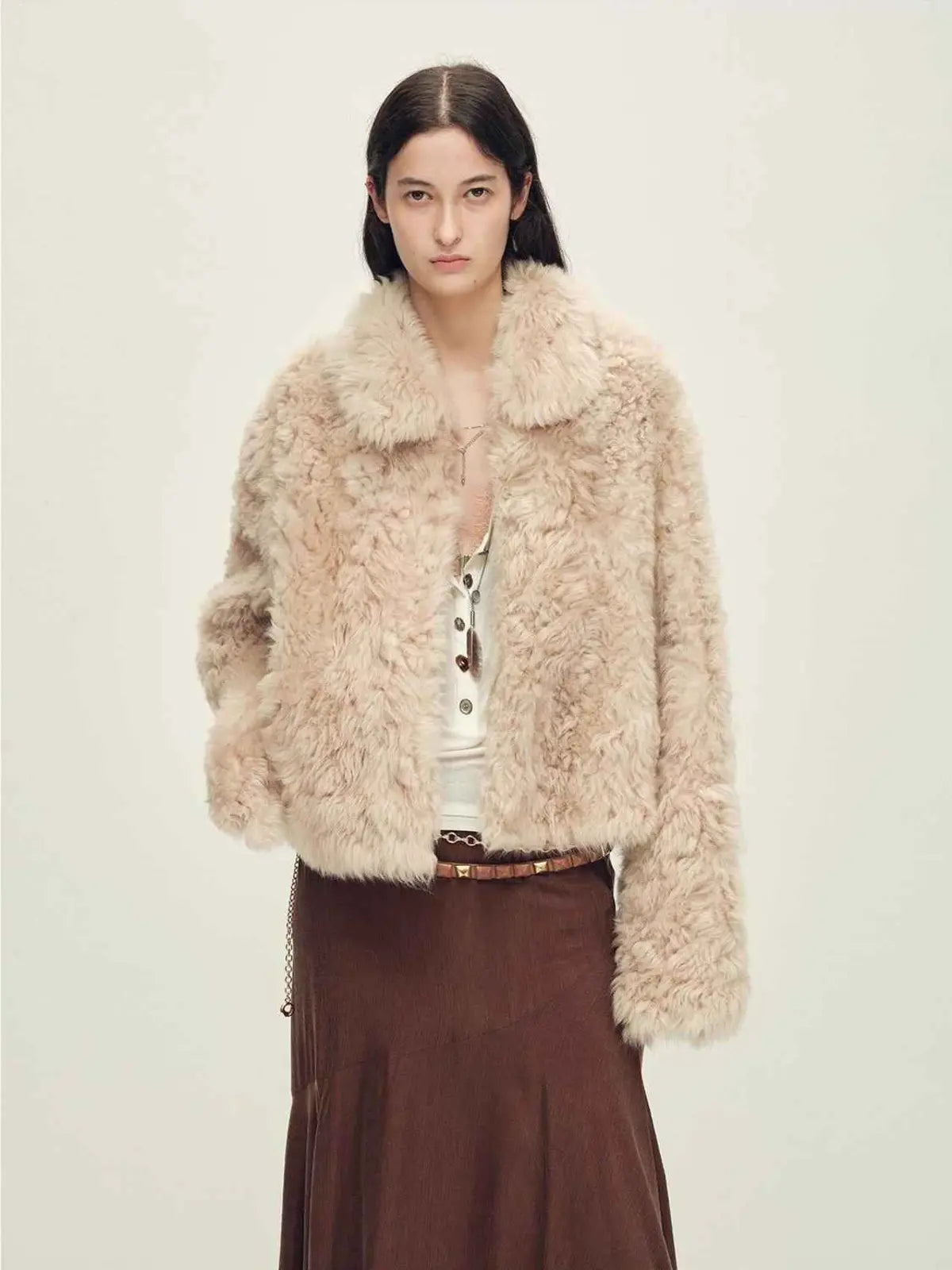 Blackmoon Berlin short Toscana wool sheepskin coat product image 04