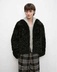 Blackmoon Berlin short Toscana wool sheepskin coat product image 05