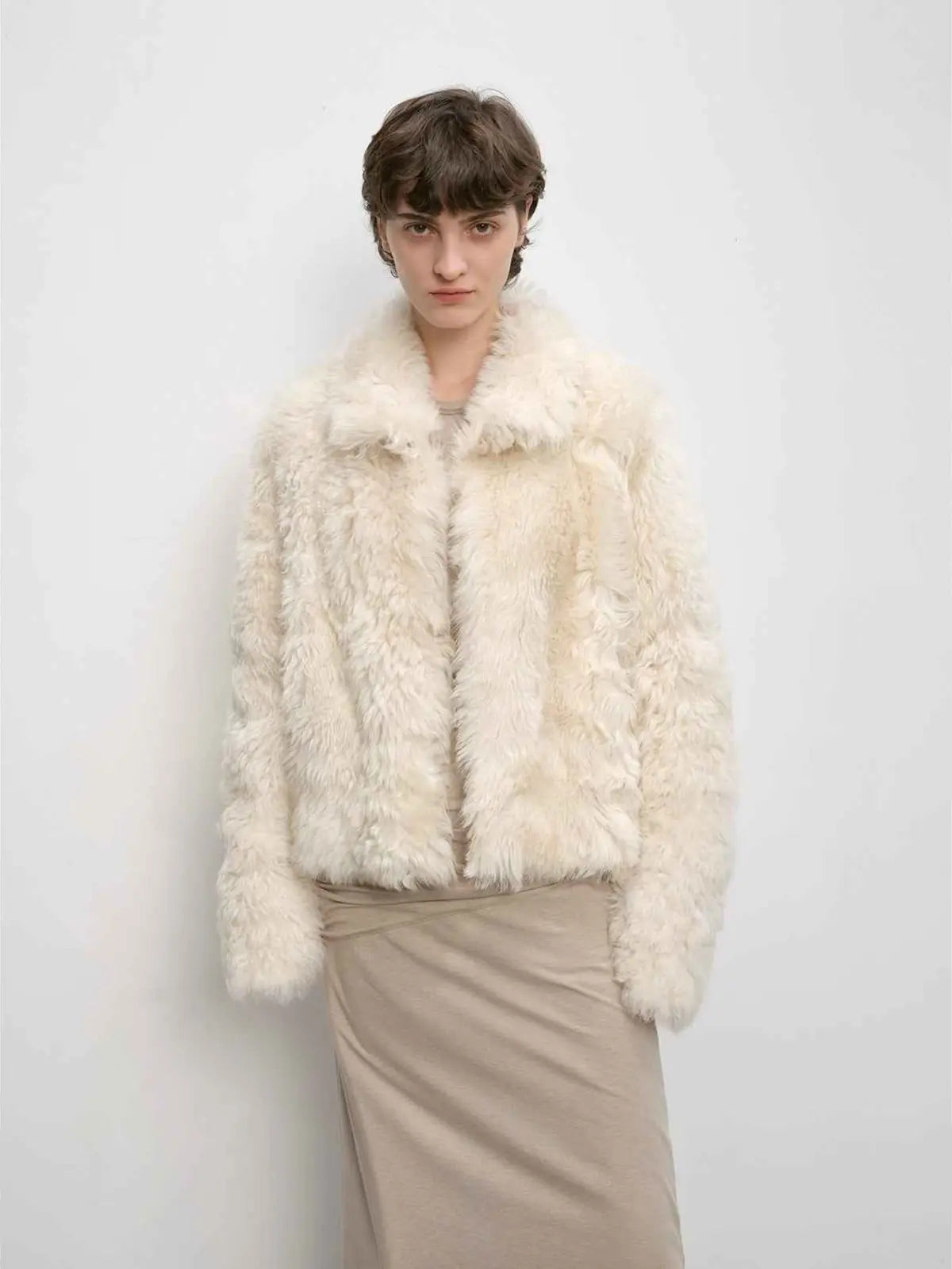 Blackmoon Berlin short Toscana wool sheepskin coat product image 06