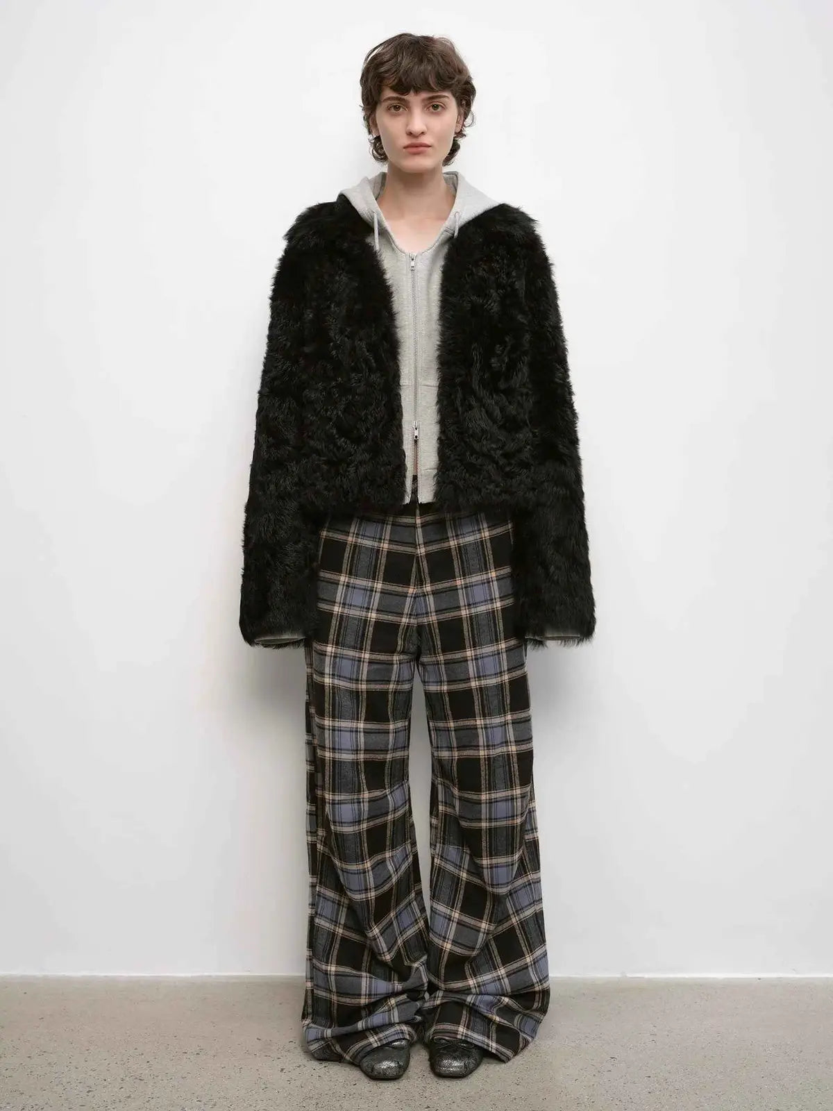 Blackmoon Berlin short Toscana wool sheepskin coat product image 12