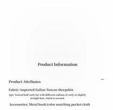 Blackmoon Berlin short Toscana wool sheepskin coat product image 16