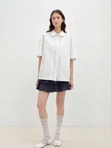 "Blueberry Cream" pure cotton anti - exposure lace cake skirt skirt - variant_title