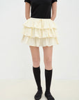 "Blueberry Cream" pure cotton anti - exposure lace cake skirt skirt - variant_title