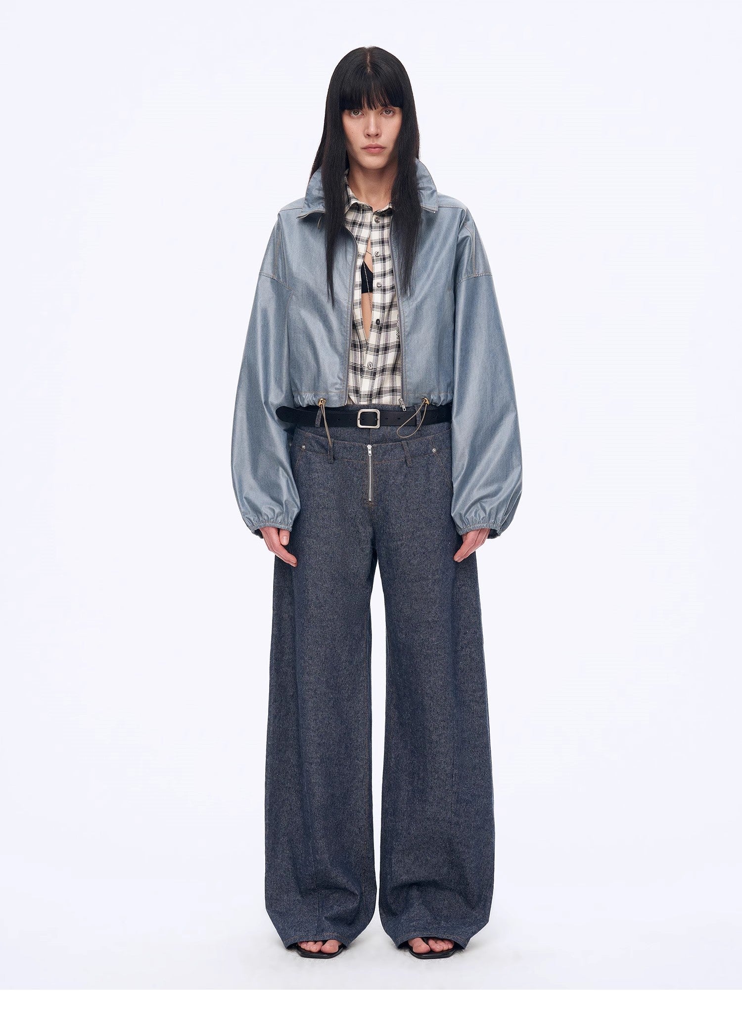 "Blues Notes" Technological Composite Film Cotton Lightweight Outdoor Jacket - variant_title