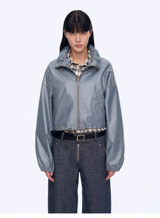 "Blues Notes" Technological Composite Film Cotton Lightweight Outdoor Jacket - variant_title