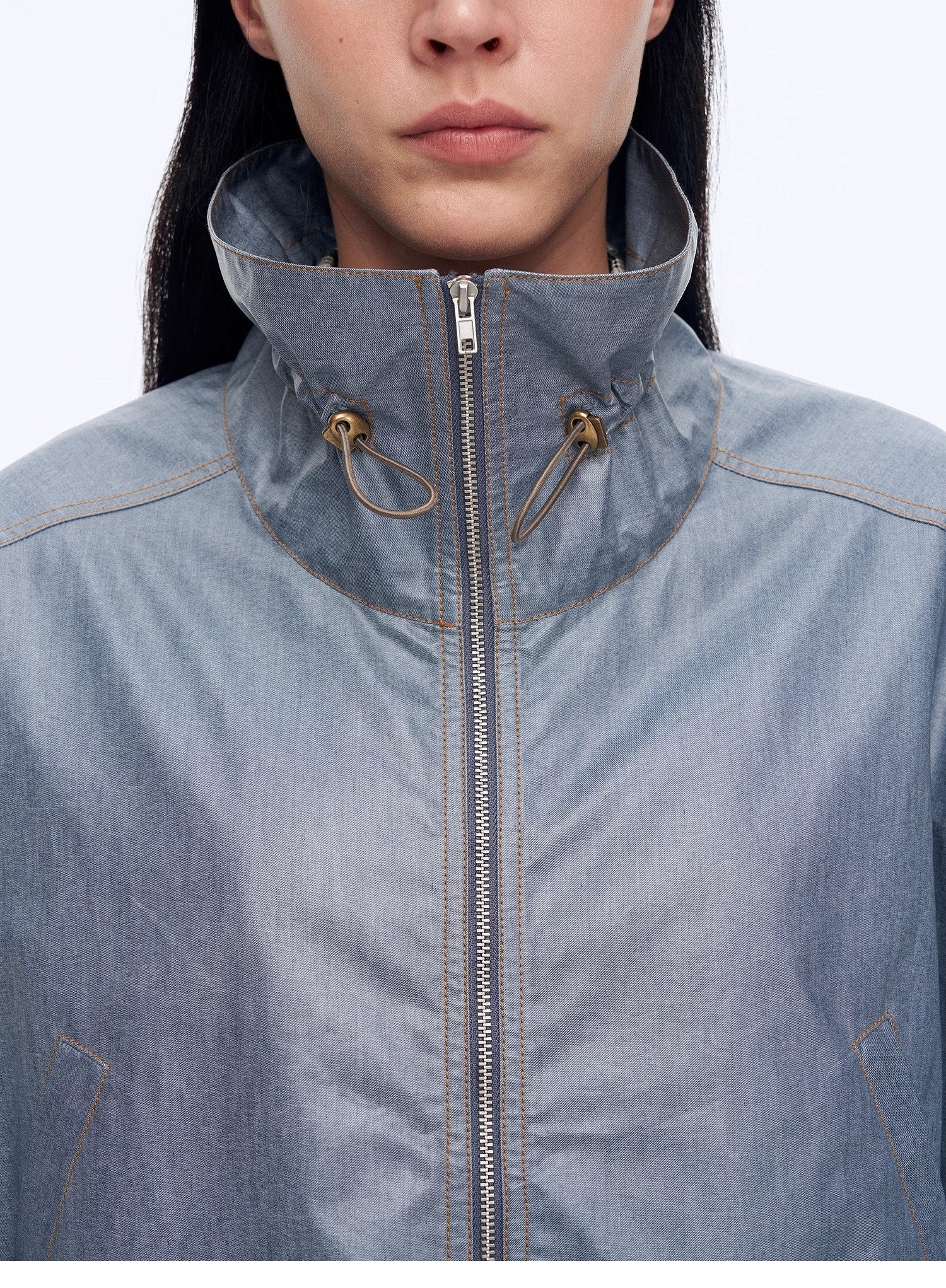 "Blues Notes" Technological Composite Film Cotton Lightweight Outdoor Jacket - variant_title
