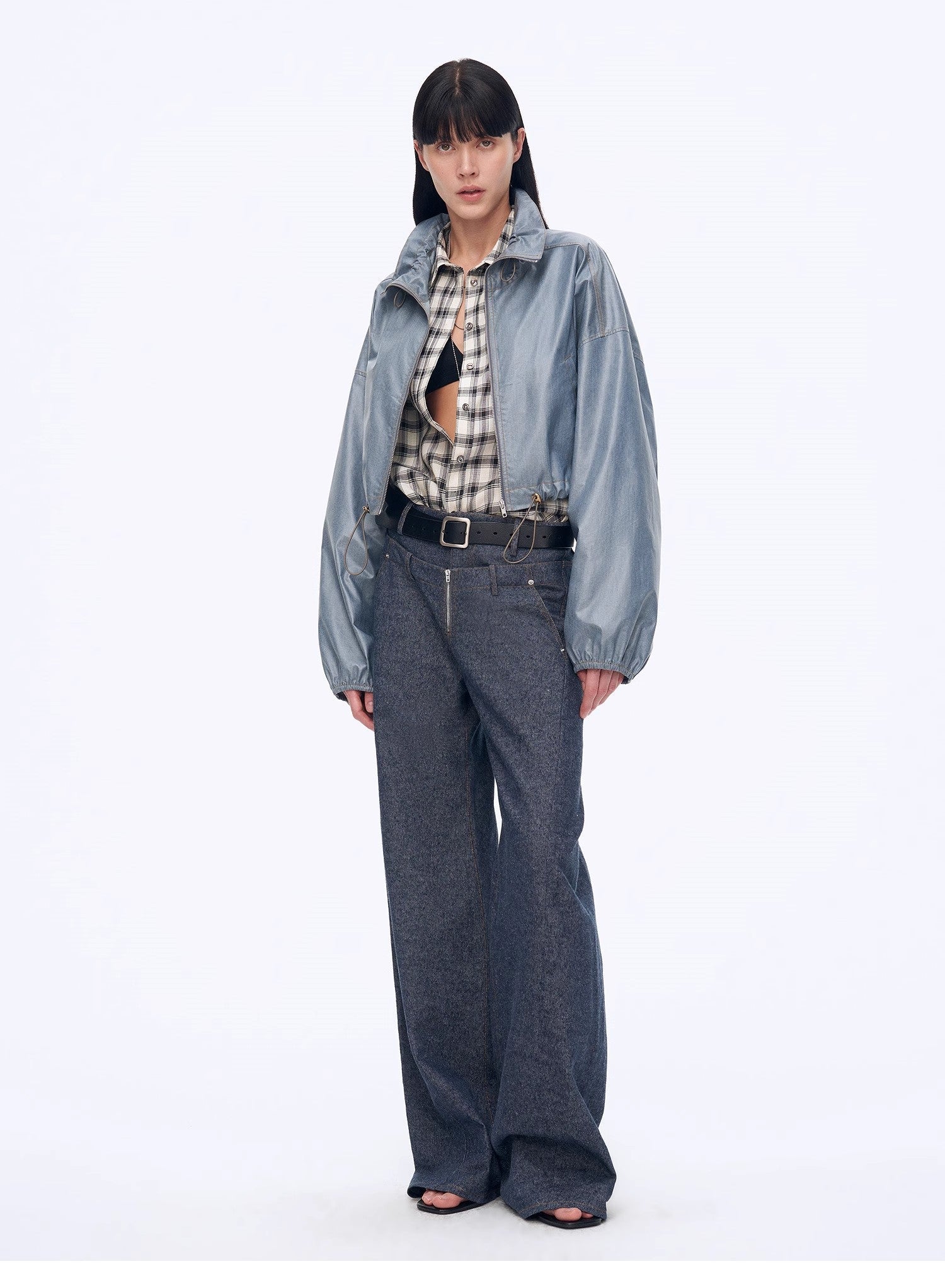 "Blues Notes" Technological Composite Film Cotton Lightweight Outdoor Jacket - variant_title