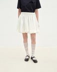 "Bubble Park" elastic waist three - dimensional flower bud new skirt - variant_title