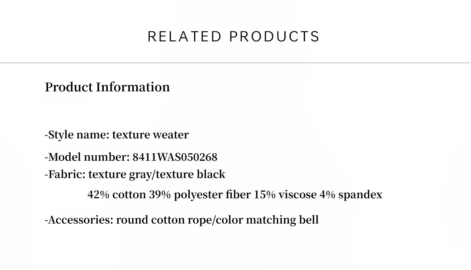 "Casual Life" Textured Cotton Loose Straight Hooded Short Sweatshirt - variant_title