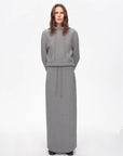 "Casual Life" Textured Cotton Loose Straight Hooded Short Sweatshirt - variant_title