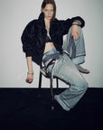 Casual stand - up collar jacket - style fluffy sheep curly hair fashionable short bomber coat"Curly Story" - variant_title