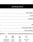 Champagne SagaFurs fox fur coat material and care information