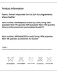 Chic Sister SagaFurs fox fur coat materials and care information