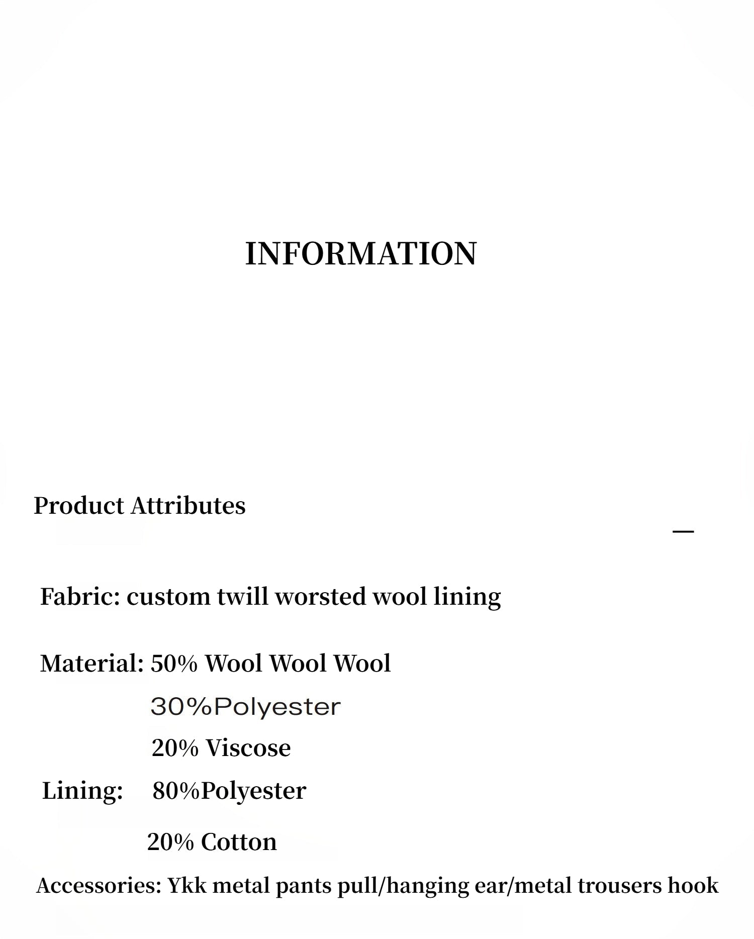 "City Stroll" casual and relaxed wool - blend double - pleated straight draped wide - leg casual trousers for autumn - variant_title
