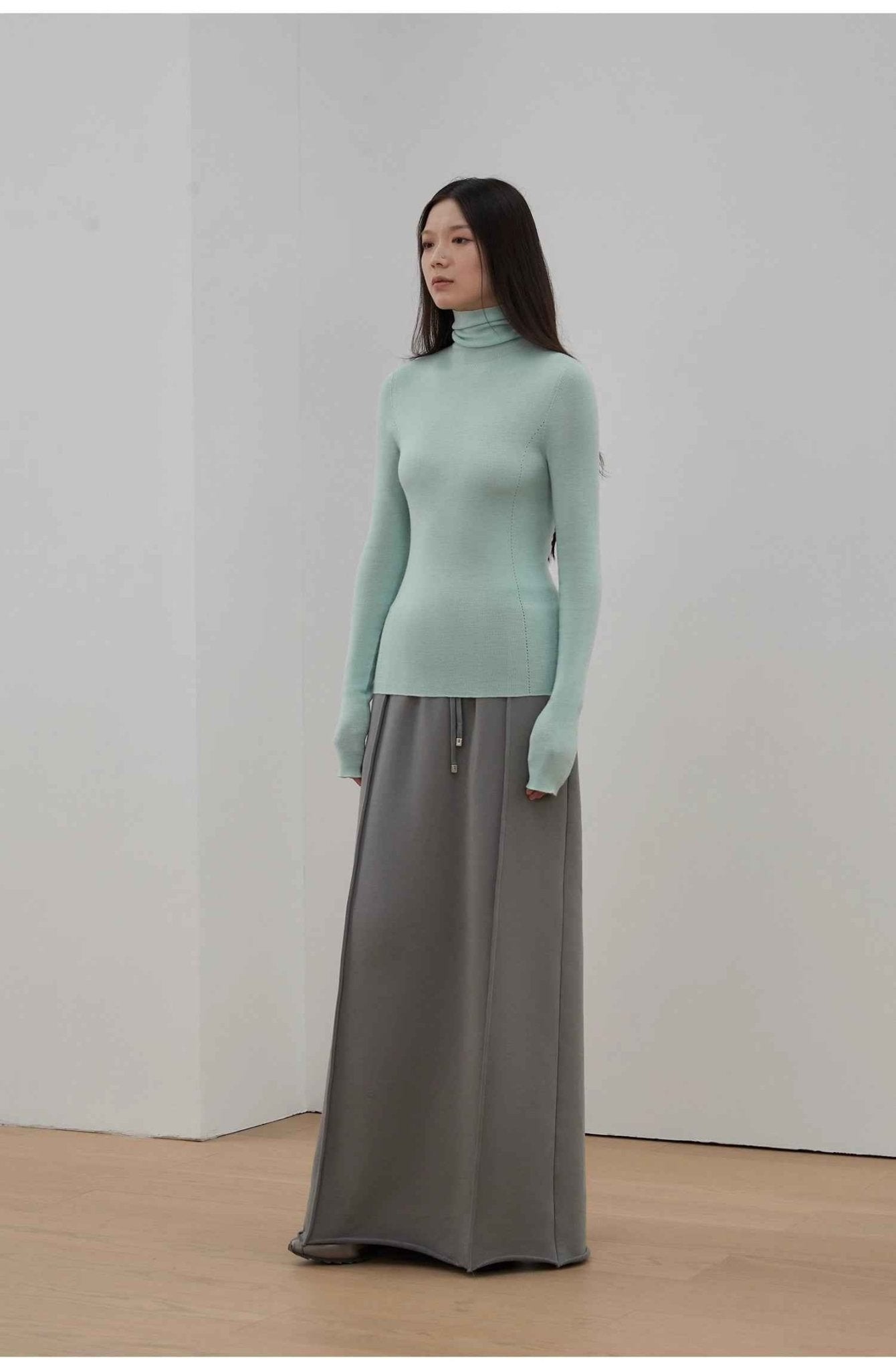 "Cloudy Star"Lazy Dress ,Sporty style color - blocked drawstring women's skirt - variant_title