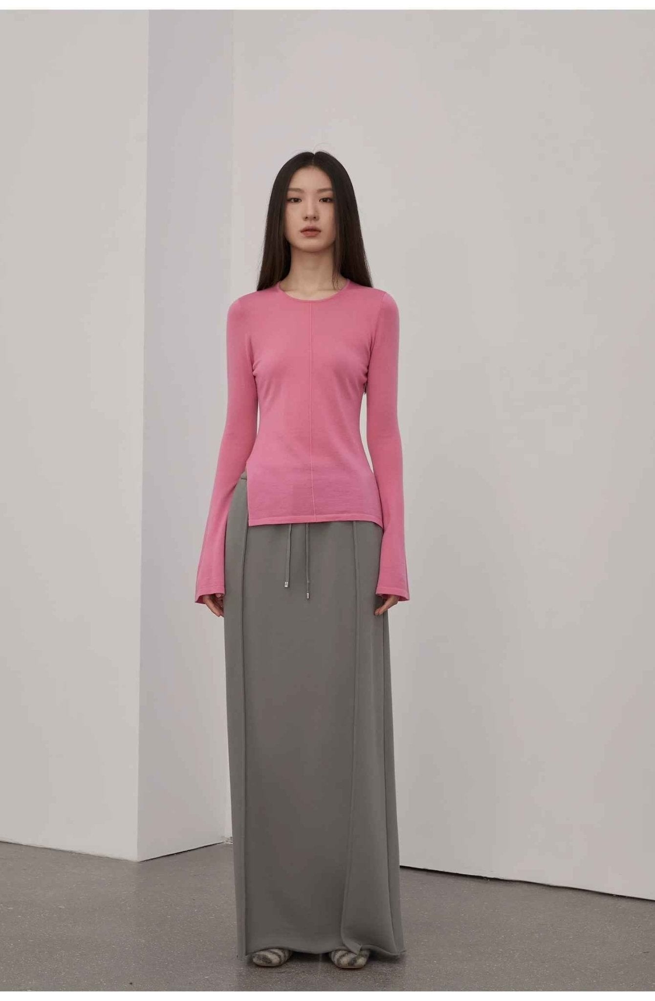 "Cloudy Star"Lazy Dress ,Sporty style color - blocked drawstring women's skirt - variant_title