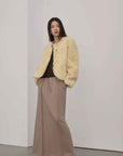 "Cloudy Star"Lazy Dress ,Sporty style color - blocked drawstring women's skirt - variant_title