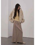 "Cloudy Star"Lazy Dress ,Sporty style color - blocked drawstring women's skirt - variant_title