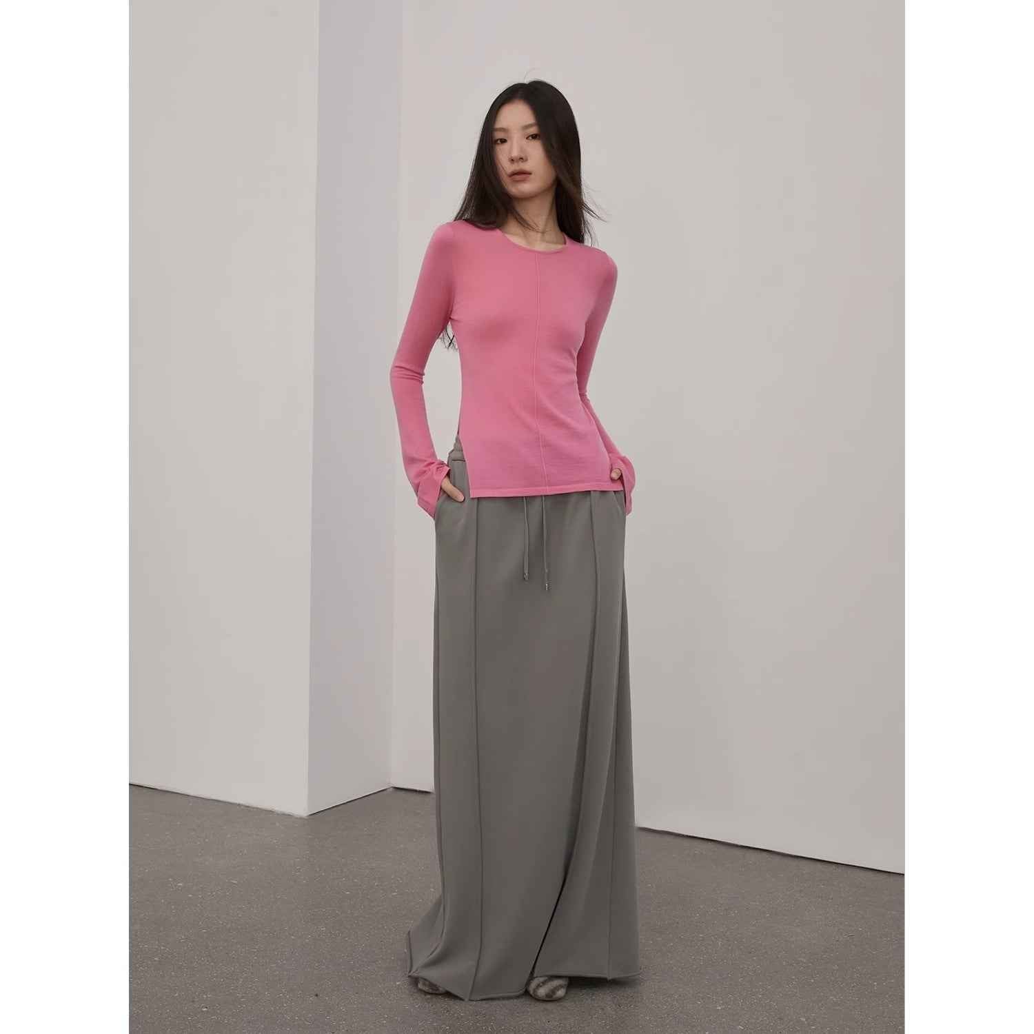 "Cloudy Star"Lazy Dress ,Sporty style color - blocked drawstring women's skirt - variant_title